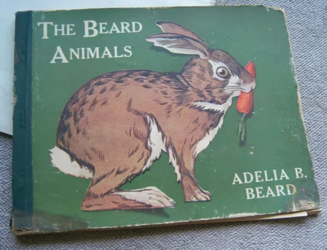 THE BEARD ANIMALS Adelia B. Beard Life Size Standing Alone 1914 Stokes