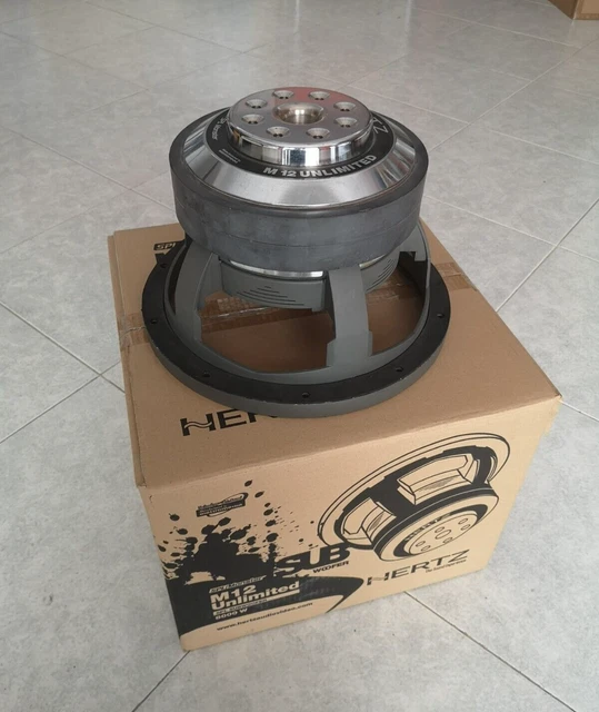 HERTZ SPL MONSTER SUBWOOFER M12 UNLIMITED 1.5 300mm
