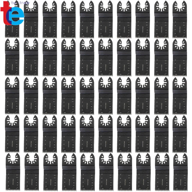 1-3/8" Precision Tooth Oscillating Multi Tool Saw Blades Black For BOSCH 50 Pack