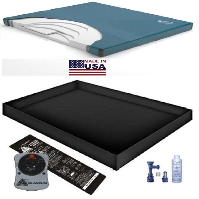100% Waveless Waterbed Mattress / Liner / Heater / Fill Drain Conditioner Kit 100% Waveless Waterbed Mattress / Liner / Heater / Fill Drain Conditioner Kit