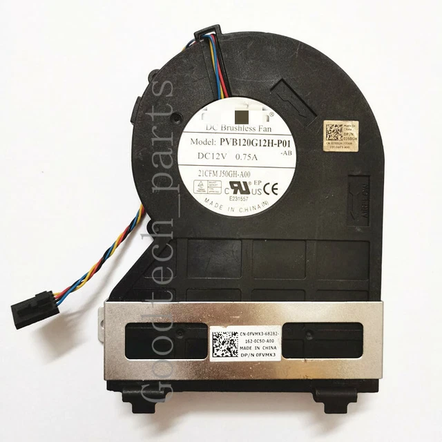 Foxconn PVB120G12H-P01 Fan For Dell 390 790 990 SFF Small Chassis – Open Box