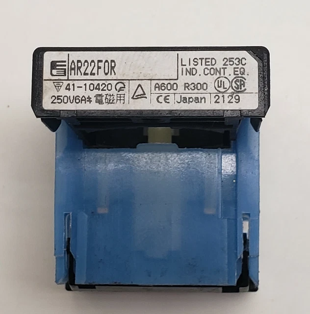 Fuji Electric AR22F0R Push Button Body #10865