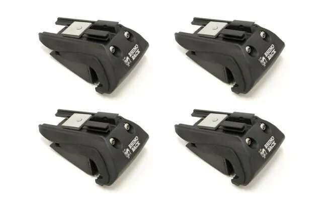 Rhino-Rack CXB Set of 4 HD Legs - Roof Rail Clamp On HEAVY DUTY Roof Rack