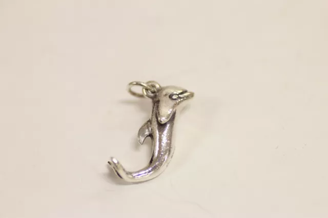 James Avery RETIRED Beluga Whale - Dolphin - Flipper. Super RARE Charm