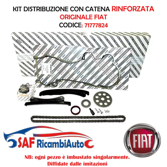 Kit Distribuzione Con Catena Rinforzata Fiat 1.3 Multijet Punto Panda 71777824