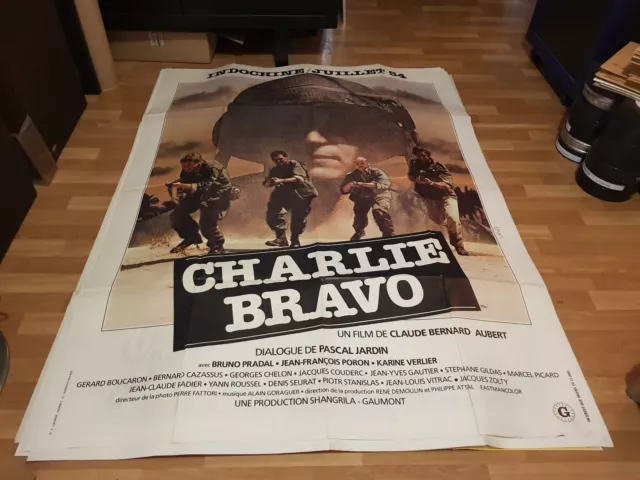 Affiche cinema 120x160 CHARLIE BRAVO