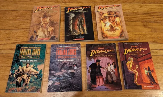 Indiana Jones Book Lot