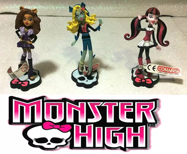 Comansi Monster High Figure In Gomma Cake Topper