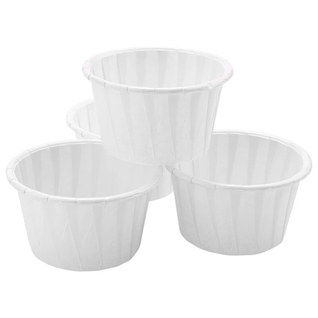 100 pz ciotola vassoio per torte ciotola per rimozione peli naso viso cera fagioli contenitore per torte P5Q4