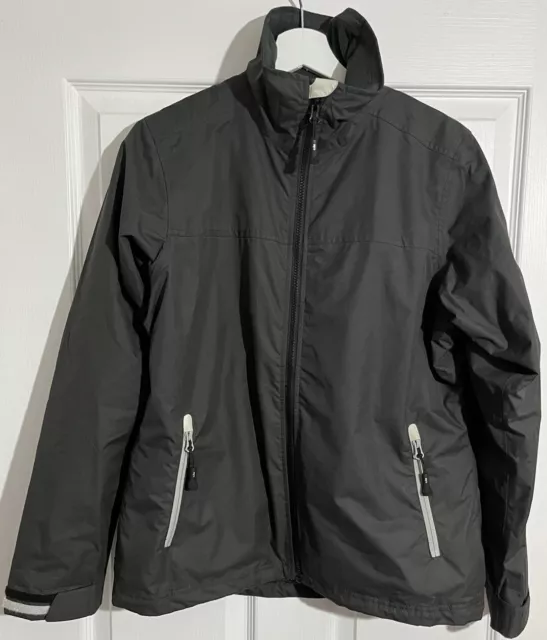 Gill Crew Jacket Coat Sailing Women’s Size 12 Black
