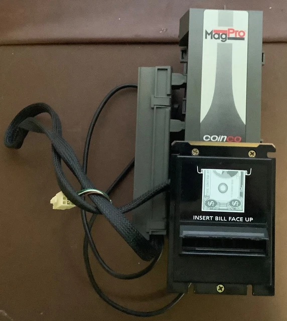 Coinco Mag32SA MDB Validator Dollar Bill Acceptor Coin Changers 90 Day War.