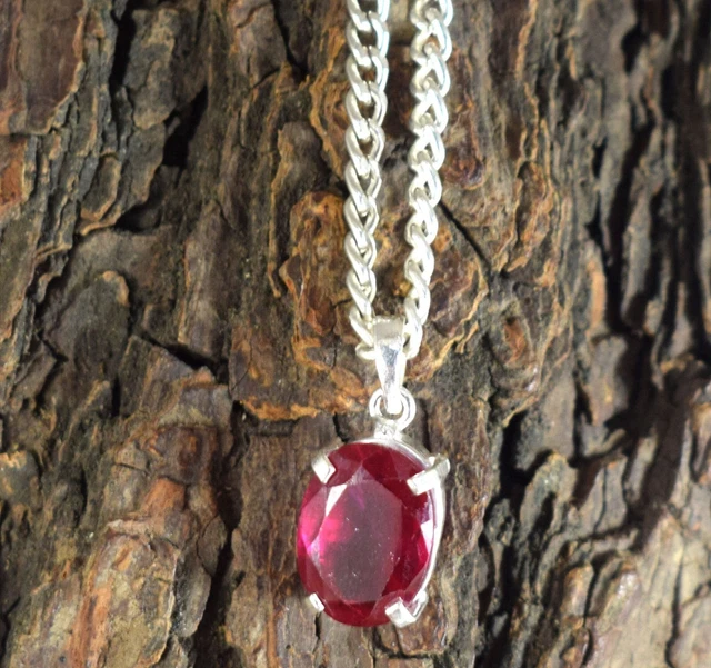 Rubis étoile De Guinée Naturel – 14,67 Carats – Rouge Pourpre – Non Chauffé – Rare