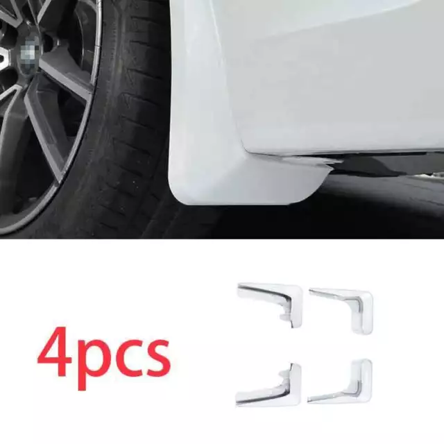 2019-22 For BMW 3-Series G20 Front Rear Left Right Mud Flap Splash Guard White