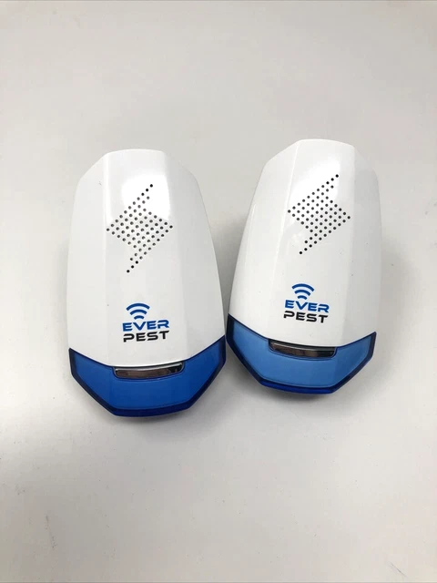 2 Ultrasonic Pest Electronic Repellant Indoor Plug In Device Non Toxic Safe