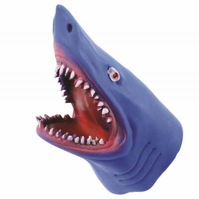 1 BABY Shark FINGER PUPPET Soft Stretchy Rubber Song Jaws Cake Topper 