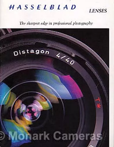 Hasselblad Camera Lens Brochure, More Medium Format Catalogues & Leaflets Listed