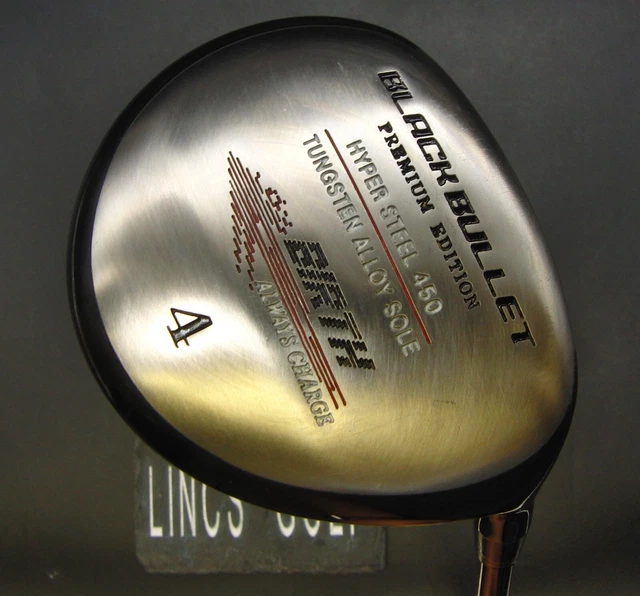 Japanese Birth Black Bullet Hyper Steel 450 4 Wood Regular Graphite Shaft Japanese Birth Black Bullet Hyper Steel 450 4 Wood Regular Graphite Shaft