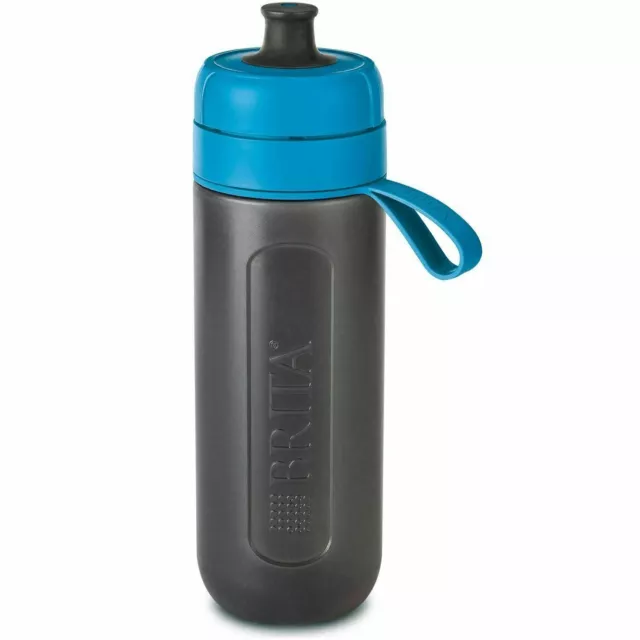 Bouteille de filtration d'eau active BRITA fill&go 0,6 L avec 1 filtre microdisque - Bleu 2