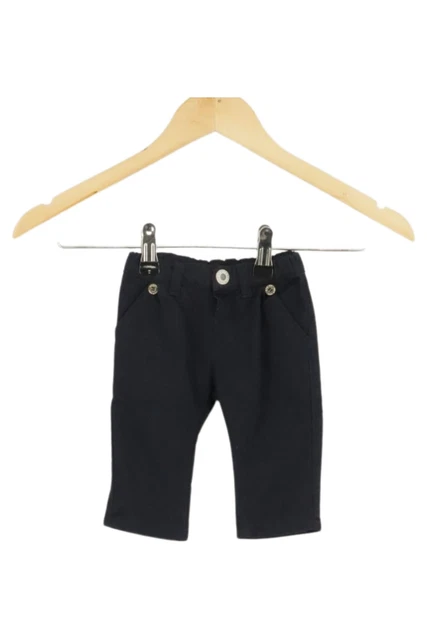 ? Pantaloni di stoffa Steiff per bambini taglia 62 - blu - ottime condizioni! ?