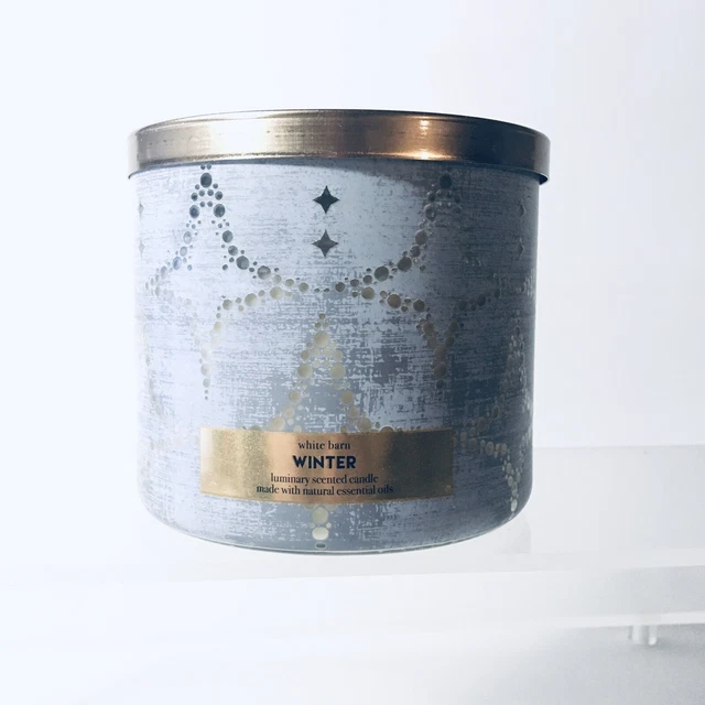 Winter 3 Wick Bath & Body Works Candle Large 14.5 Oz