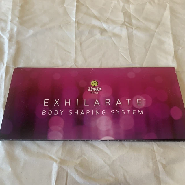 ZUMBA EXHILARATE BODY Shaping System DVD Set Fitness Workout Discs