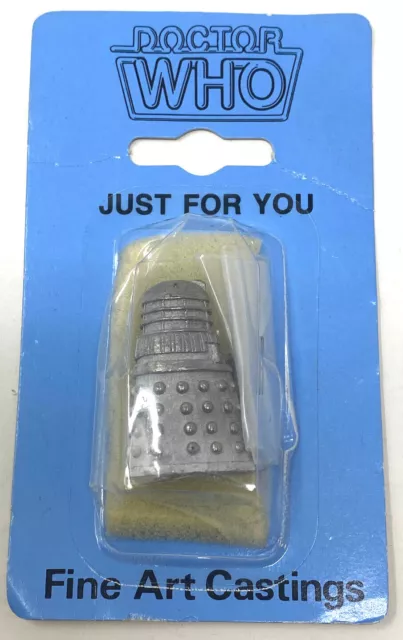 Doctor Who - Fine Art Castings - Dalek -Vintage New & Sealed! Doctor Who - Fine Art Castings - Dalek -Vintage New & Sealed!