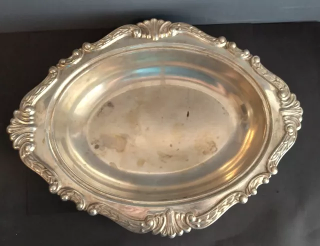 Vintage Sheridan Silverplate Serving Dish