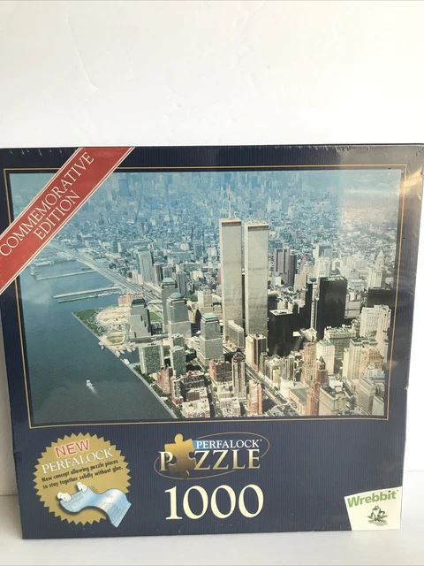 NEW YORK CITY Twin Towers 2001 Commemorative Edition 1000 Piece ...