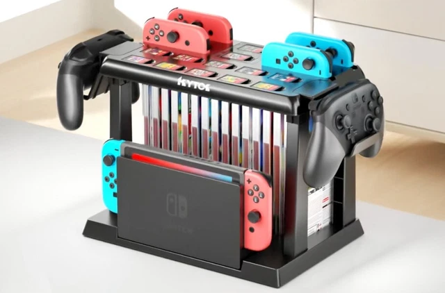 Support de Contrôleur pour Switch Joycon - Chargeur Pro - Tour de Stockage