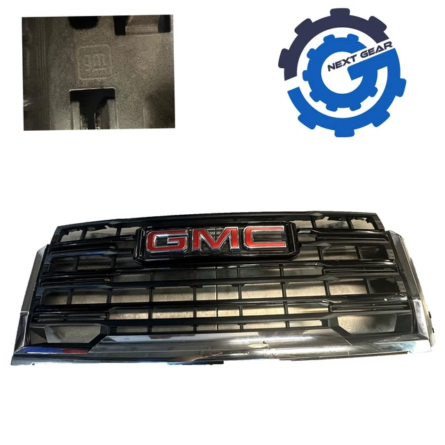 NEW OEM CHROME Front Grille Assembly 20242025 GMC Sierra Denali HD