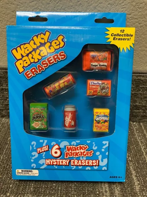 Wacky Packages Erasers