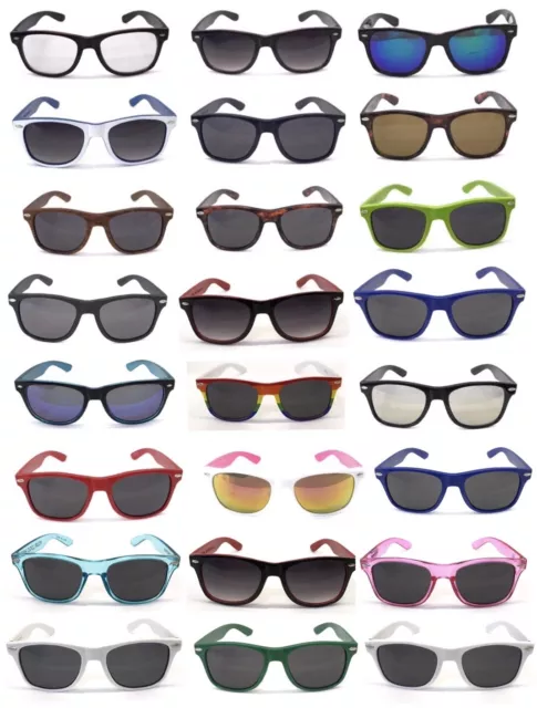 Y1152 (£5.97 for 2 Pcs) UV400 Protected Sunglasses Stylish Wayfera Retro Design