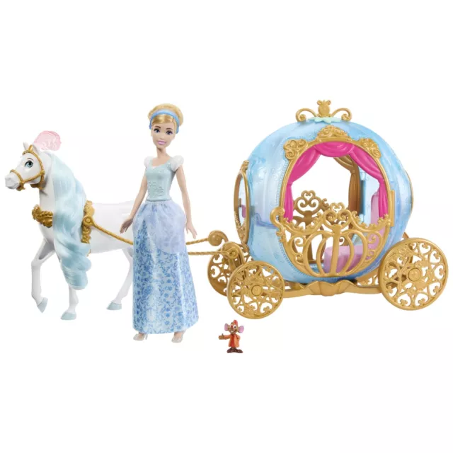 MATTEL (DISNEY)/DISNEY PRINCESS Cinderella Pumpkin (with doll) $133.95 ...