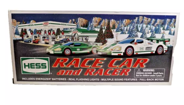 Hess Collectible Race Car and Racer Working Lights & Sounds with Box  2009