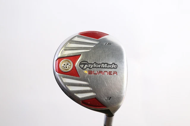 TaylorMade Burner Steel 3 Wood 15* RH 43 in Graphite Shaft Regular Flex