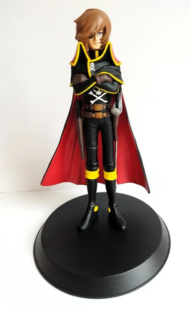 Figurine Harlock (Albator) - Bandpresto 1999 - 21cm, Cosmos 999, Sous Blister (État Parfait)