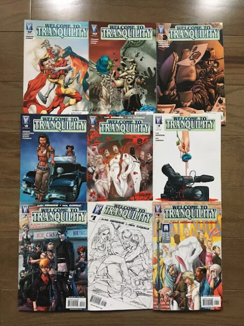 Welcome To Tranquility Comic Lot 9 Issues Dc Wildstorm Comics Gail Simone