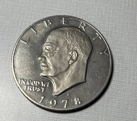 1978 S Eisenhower Dollar Gem Deep Cameo Proof CN-Clad Coin