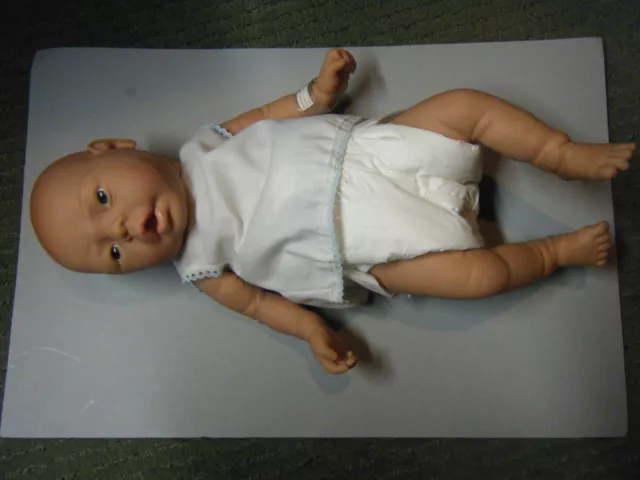 Jesmar Anatomically Correct Baby Boy Doll Newborn Made in Spain Rubber