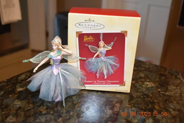 2005 Hallmark BARBIE as Titania in A Midsummer Night's Dream Ballet Keepsake NIB