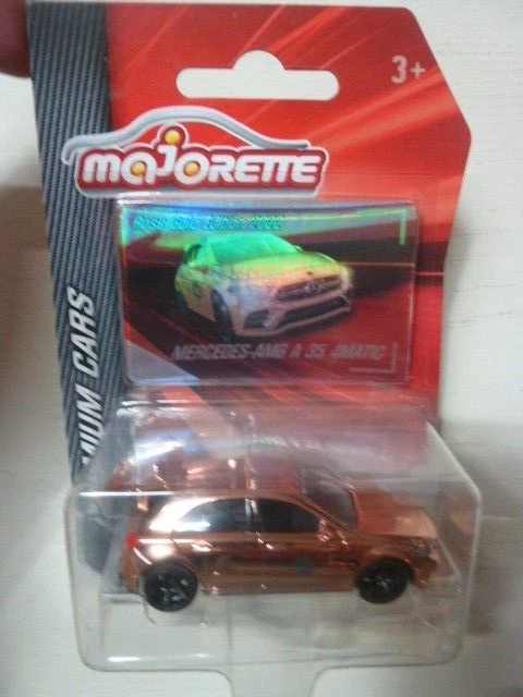Miniature Voiture Majorette - Mercedes-AMG A 35 - Rouge - Édition Show Room - Neuf