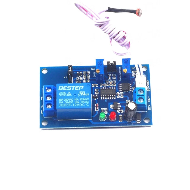 PHOTORESISTOR RELAY MODULE Light Brightness Sensor Timer Detection ...
