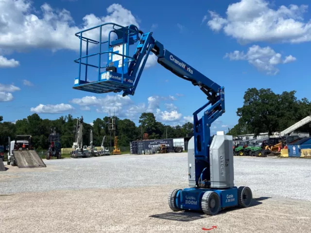 2012 Genie Z-30 20N 30' Electric Articulating Boom Lift Man Aerial