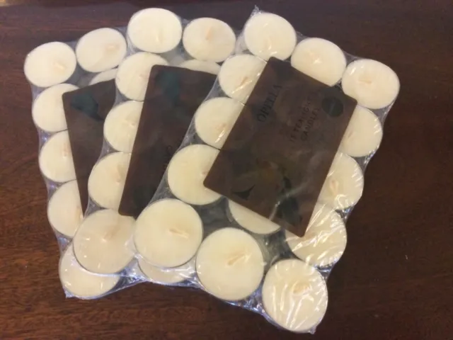 3 paquetes de 15 luces de té perfumadas velas de vainilla luces verdes
