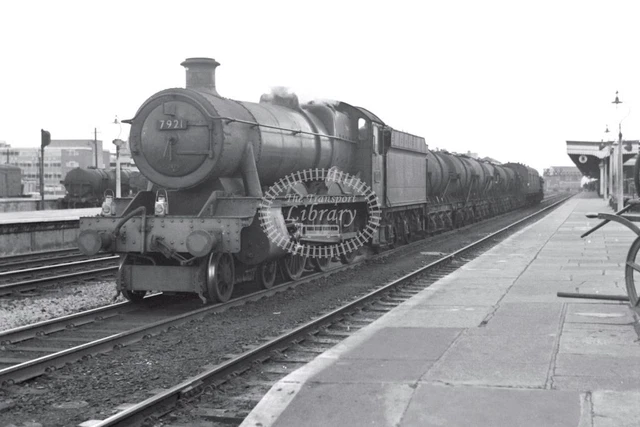 PHOTO BR BRITISH Railways Steam Locomotive Class 6959 7921 at Cardiff ...