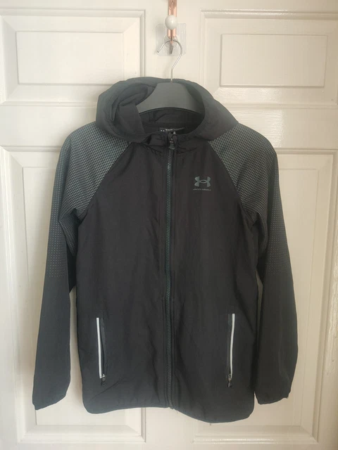 Under Armour Giacca Leggera con Cerniera Età 10-11 Anni - Nero