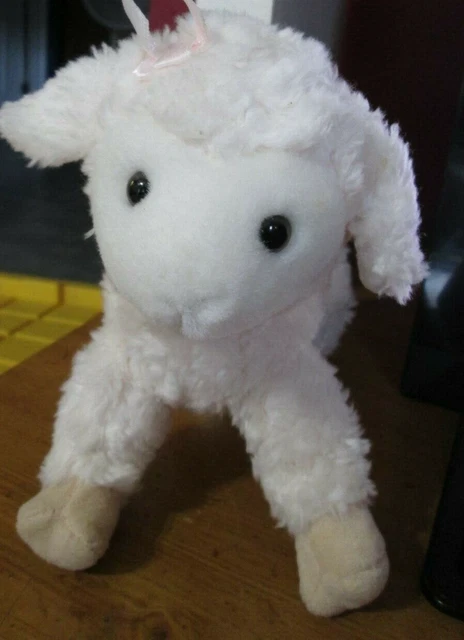 Russ Berrie plush lamb Sweetpea 8"