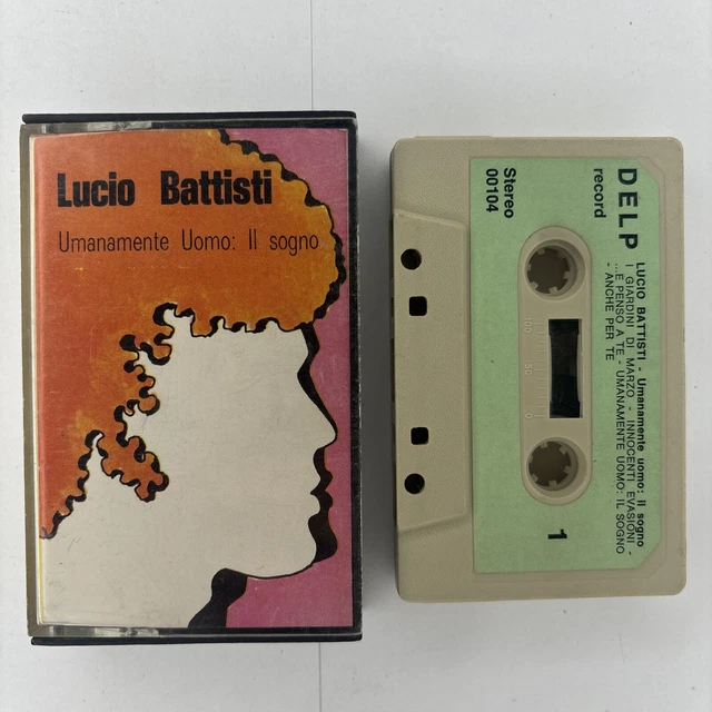 LUCIO BATTISTI UMANAMENTE uomo il sogno MC Musicassetta Tape EUR 9,90