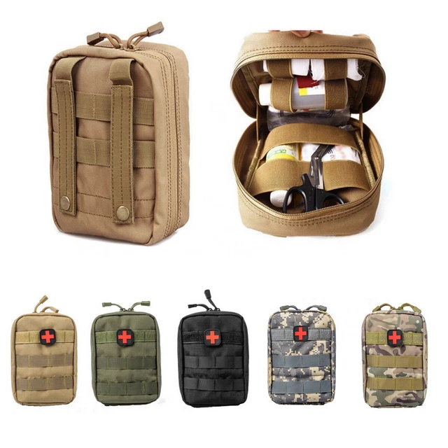 Borsa Medica Tattica Molle Aggiornata, Kit di Pronto Soccorso Compatto, Tasca St Borsa Medica Tattica Molle Aggiornata, Kit di Pronto Soccorso Compatto, Tasca St