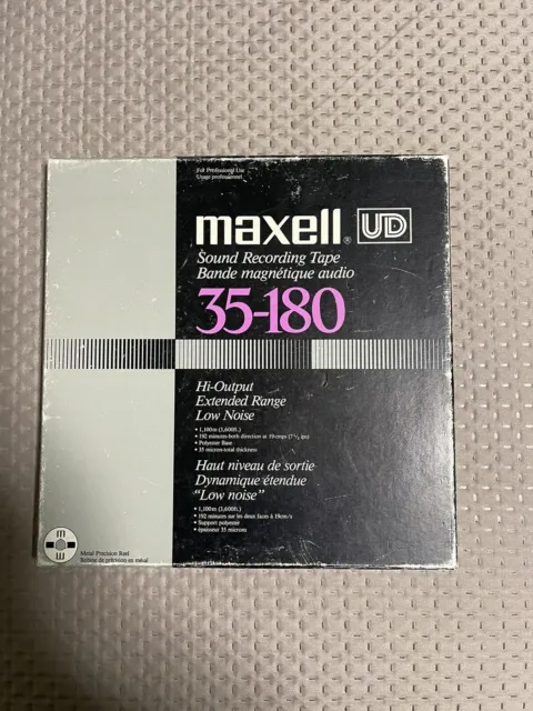MAXELL UD 35-180 (N) REEL TO REEL TAPE (3,600ft) £45.00 - PicClick UK